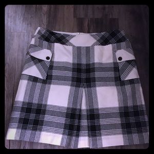 Black and White Skirt